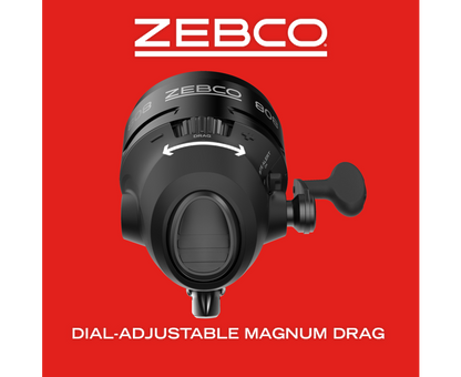 ZEBCO 808 SPINCAST REEL 20#