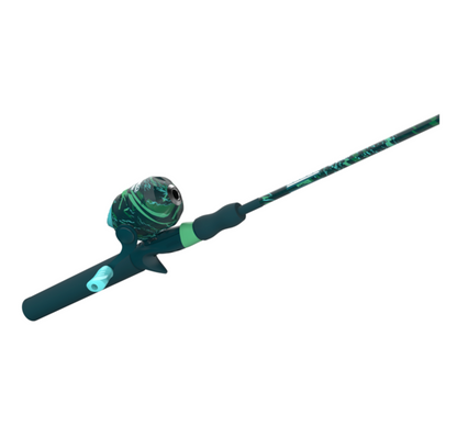 ZEBCO SPLASH GRUNGE SPINCAST COMBO 8# 2PC M 6'