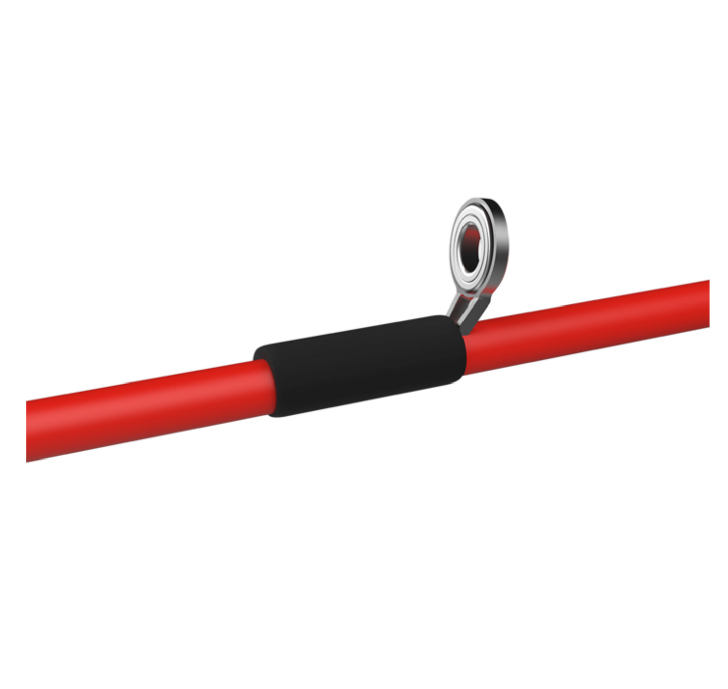 ZEBCO SPLASH RED SPINCAST COMBO 8# 2PC M 6'