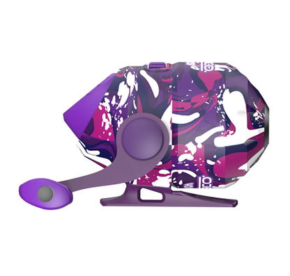 ZEBCO SPLASH TIDEPOOL PURPLE SPINCAST COMBO 2PC M 6'