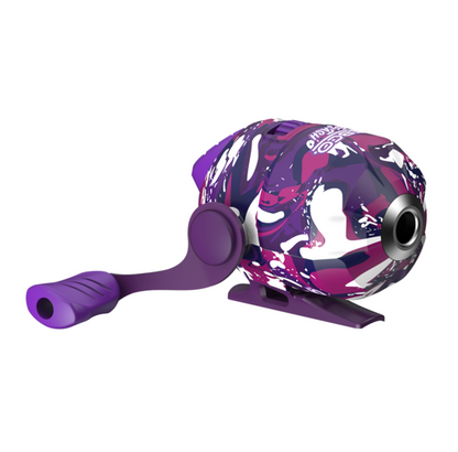 ZEBCO SPLASH TIDEPOOL PURPLE SPINCAST COMBO 2PC M 6'