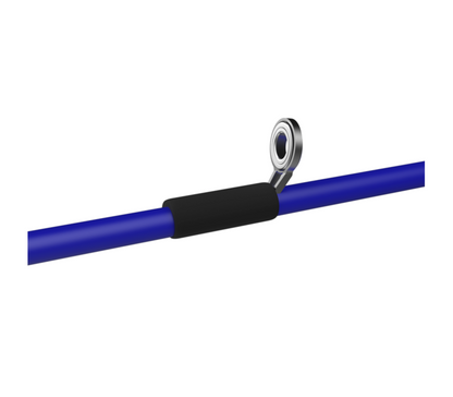 ZEBCO SPLASH ZFBLUE SPINCAST COMBO 8# 2PC M 6'