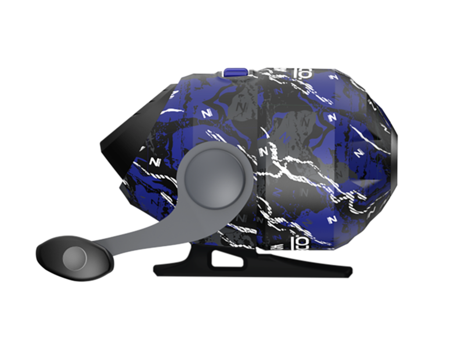 ZEBCO SPLASH ZFBLUE SPINCAST COMBO 8# 2PC M 6'