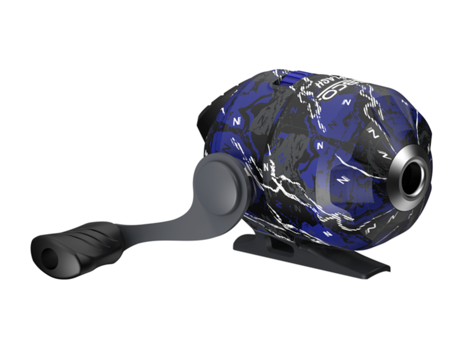 ZEBCO SPLASH ZFBLUE SPINCAST COMBO 8# 2PC M 6'