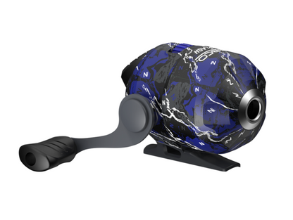 ZEBCO SPLASH ZFBLUE SPINCAST COMBO 8# 2PC M 6'