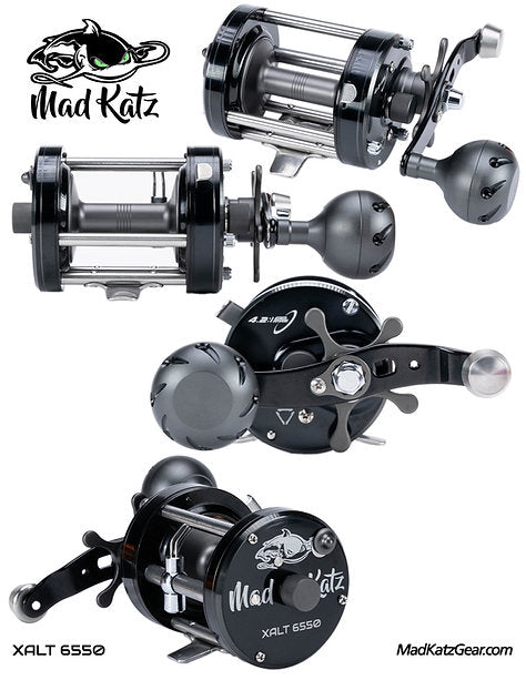 MAD KATZ XALT 6550MDNT BAITCAST REEL