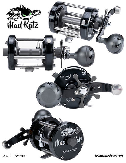 MAD KATZ XALT 6550MDNT BAITCAST REEL