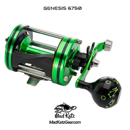 MAD KATZ GENESIS 6750GRMLN BAITCAST REEL