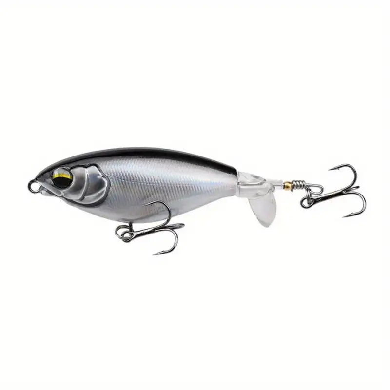 GFC TOPWATER WHOPPER PLOPPERS WITH ROTATING TAIL FRESH & SALTWATER