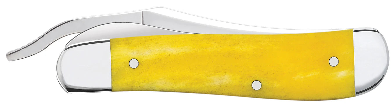 CASE RUSSLOCK 1 BLADE 4 1/8" YELLOW BONE