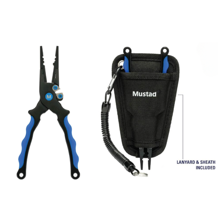 MUSTAD FISHING PLIER WITH SHEATH