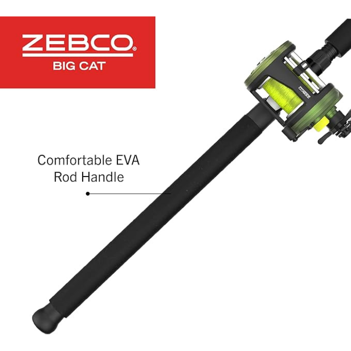 ZEBCO BIG CAT BAITCAST COMBO 500 802MH