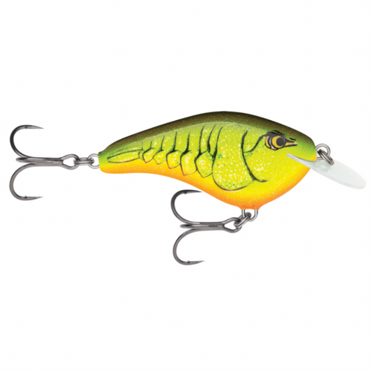 RAPALA OTT'S GARAGE SLIM 06 CHARTREUSE ROOTBEER CRAWDAD