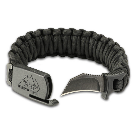 OUTDOOR EDGE PARACLAW BRACELET BLACK MEDIUM