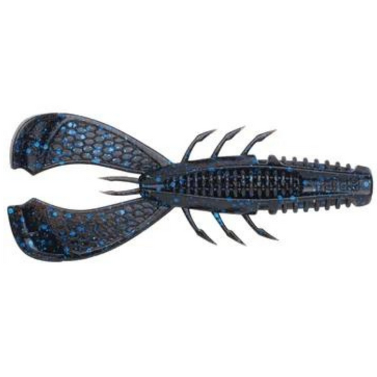 RAPALA CRUSHCITY CLEANUP CRAW 3.5” 7PK BLACK BLUE FLAKE