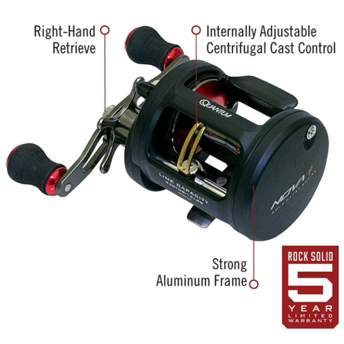 QUANTUM NOVA 350 CONVENTIONAL REEL 7BB