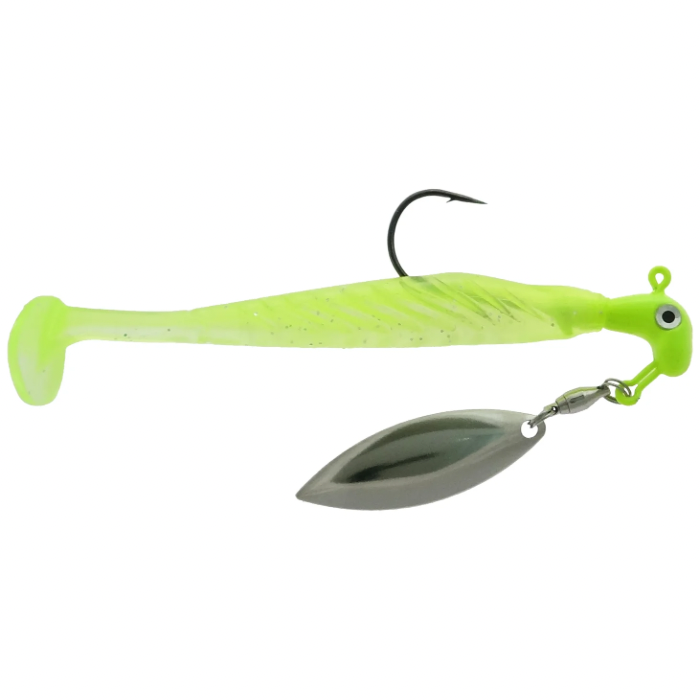 BLAKEMORE 1/4 OZ YUM RUNNER CHARTREUSE CLEAR SHAD