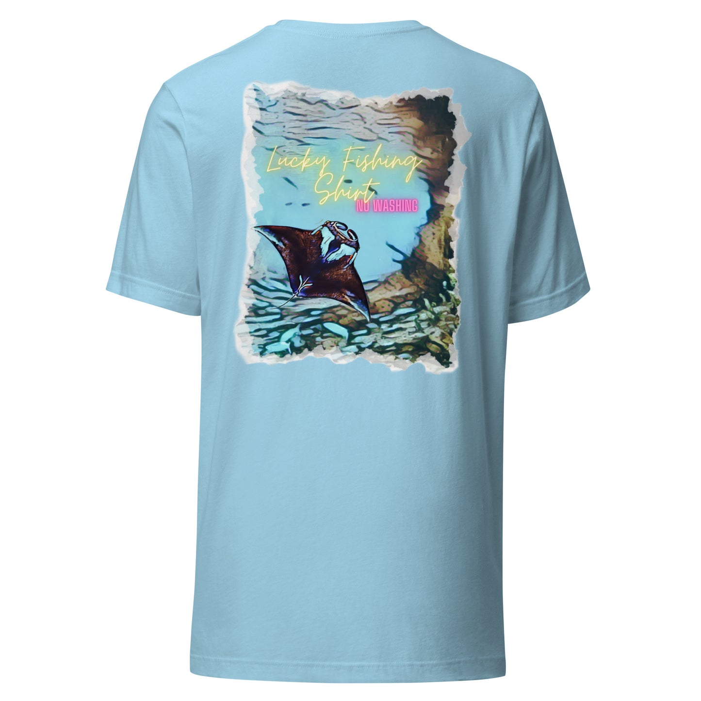 GFC Lucky Fishing Shirt Sky Blue