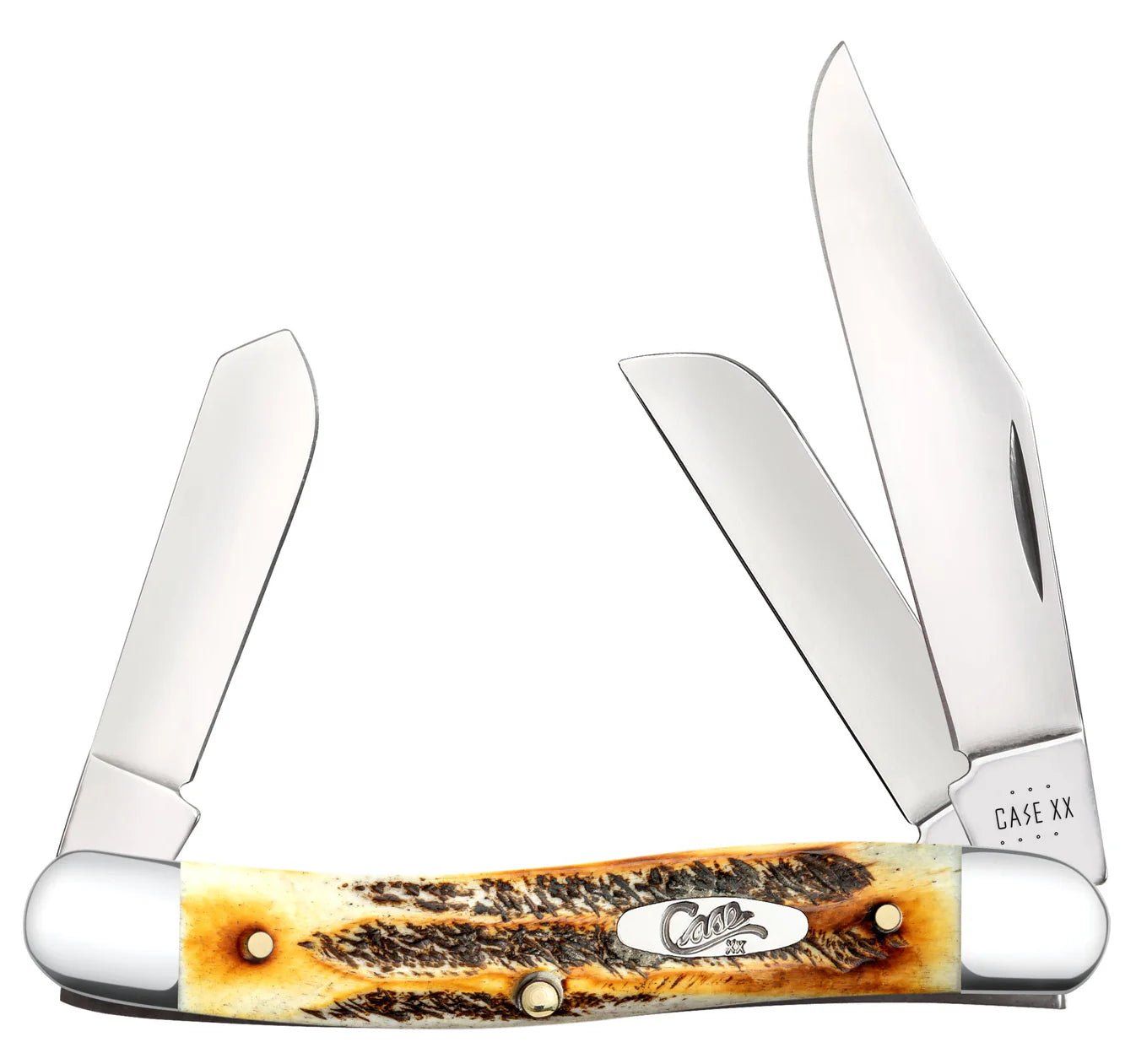 CASE STOCKMAN MEDIUM 3 BLADE 3 5/8" 6.5 BONESTAG