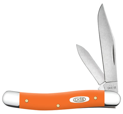 CASE JACK MEDIUM 2 BLADE 3 3/8" ORANGE SYNTHETIC