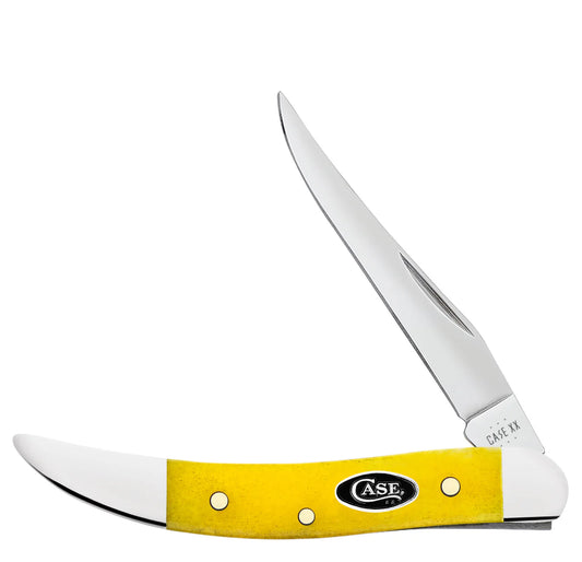 CASE TEXAS TOOTHPICK SMALL 1 BLADE 3" YELLOW BONE