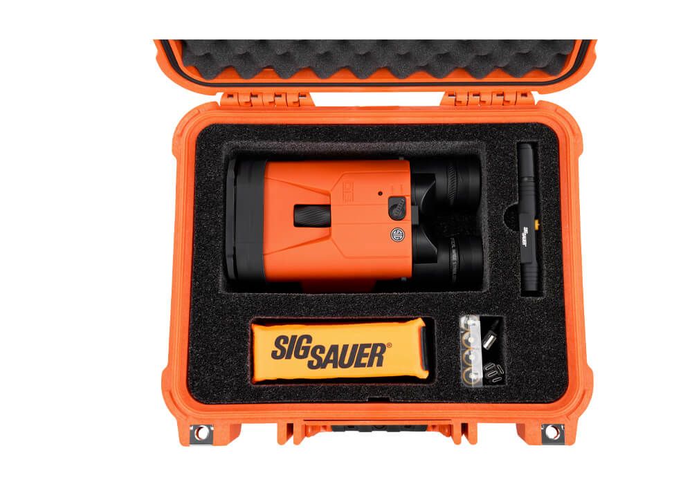 SIG SAUER ZULU6 HDX PRO MARINE BINOCULAR - 18X50MM - ORANGE