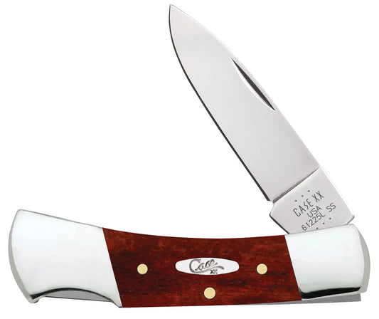 CASE LOCKBACK 1 BLADE 3" CHESTNUT BONE