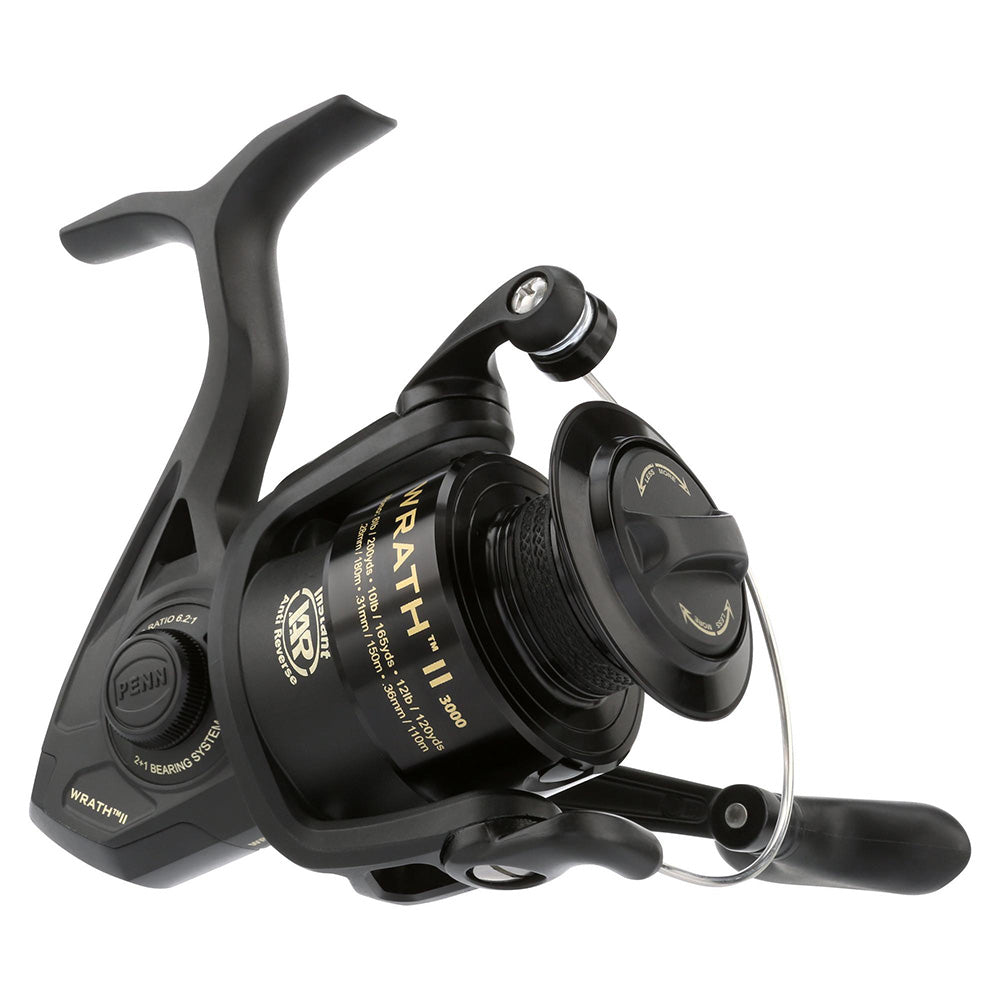 PENN WRATH II 3000 WRTH3000C SPINNING REEL 3BB 6.2:1