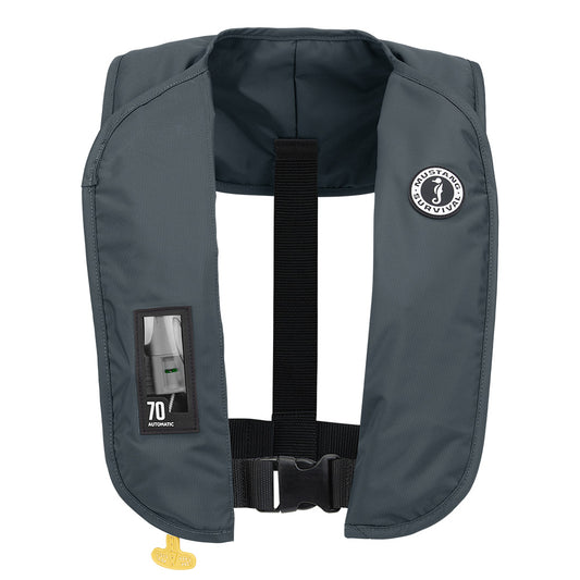 MUSTANG MIT 70 AUTOMATIC INFLATABLE PFD - ADMIRAL GRAY