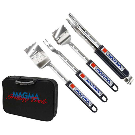 MAGMA TELESCOPING GRILL TOOL SET - 5-PIECE