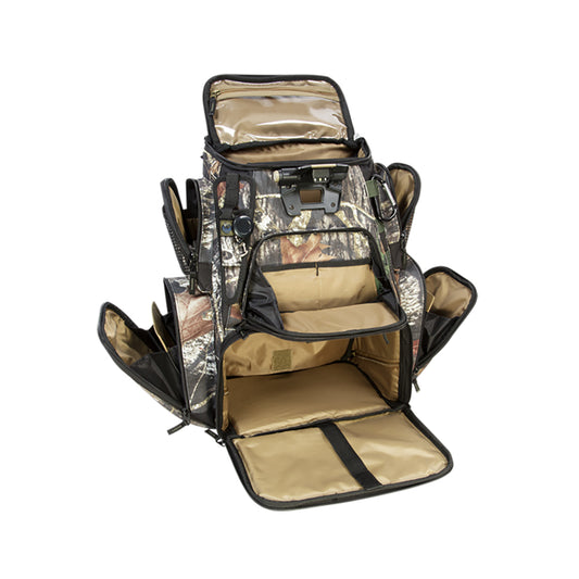 WILD RIVER NOMAD MOSSY OAK TACKLE TEK LIGHTED BACKPACK W/O TRAYS