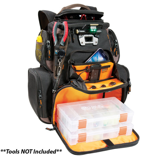 WILD RIVER TACKLE TEK NOMAD XP - LIGHTED BACKPACK W/ USB CHARGING SYSTEM W/2 PT3600 TRAYS