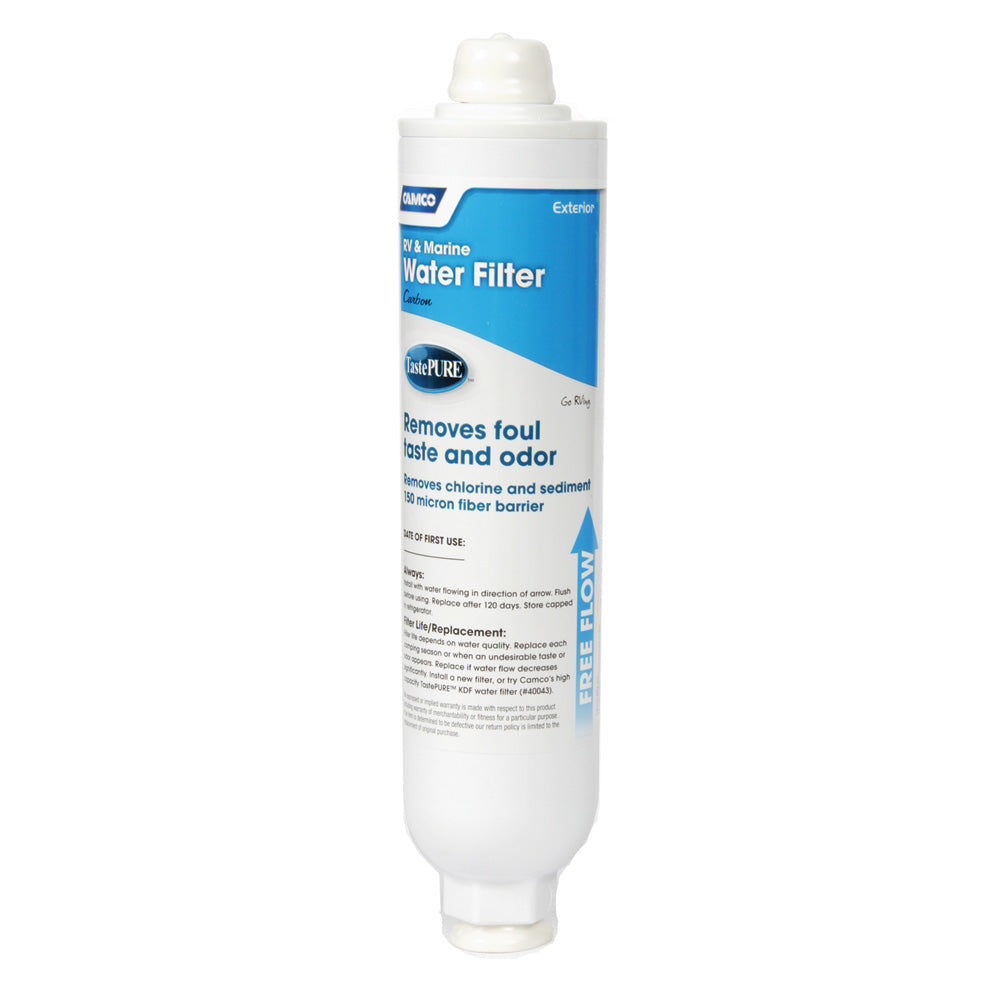 CAMCO TASTEPURE RV & MARINE WATER FILTER