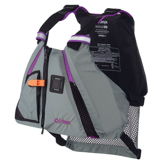 ONYX MOVEVENT DYNAMIC PADDLE SPORTS VEST - PURPLE/GREY - XS/SM