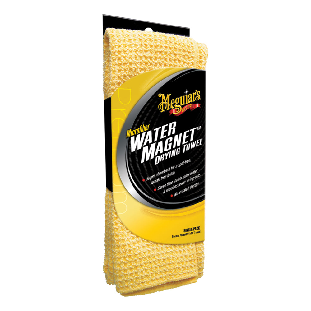 MEGUIAR'S WATER MAGNET MICROFIBER DRYING TOWEL - 22" X 30"