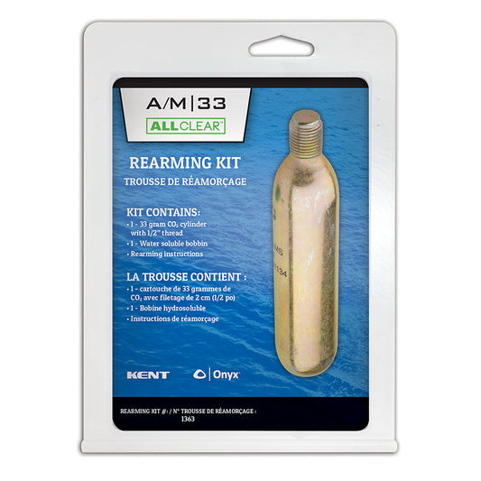 ONYX REARMING KIT F/33 GRAM A/M ALL CLEAR VESTS