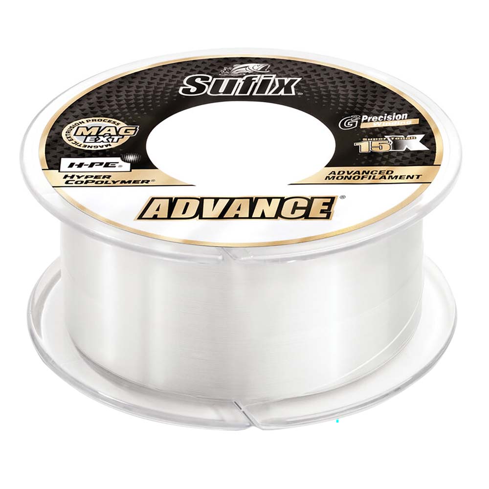 SUFIX ADVANCE MONOFILAMENT CLEAR 17LB 330YDS