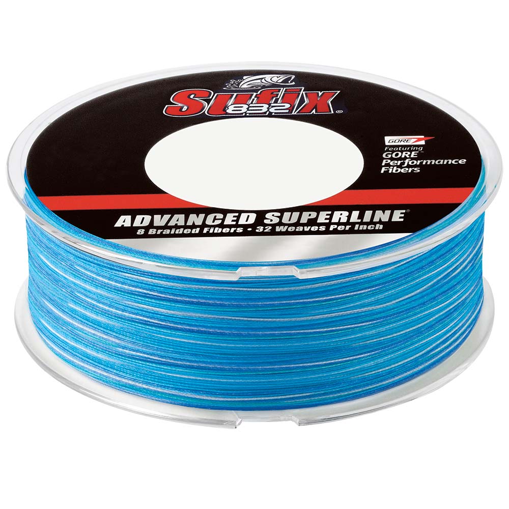 SUFIX 832 ADVANCED SUPERLINE BRAID COASTAL CAMO 10LB 600YDS