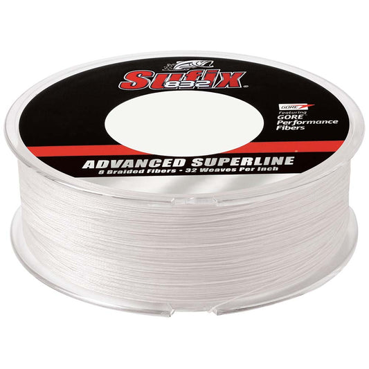 SUFIX 832 ADVANCED SUPERLINE BRAID GHOST 10LB 600YDS