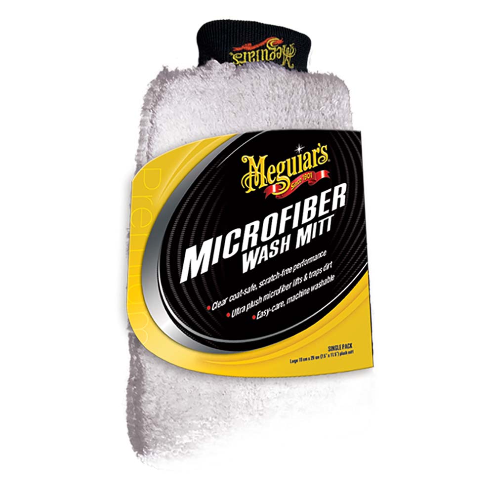 MEGUIAR'S MICROFIBER WASH MITT