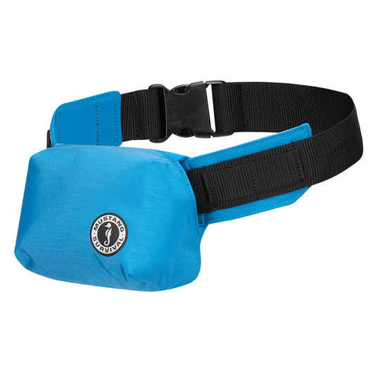 MUSTANG MINIMALIST INFLATABLE BELT PACK - AZURE BLUE - MANUAL