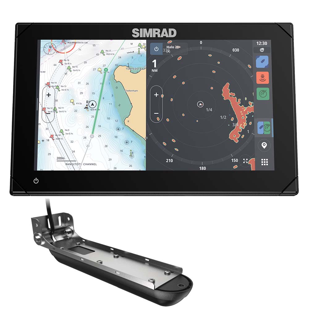Simrad NSX™ 3009 9" Combo Chartplotter & Fishfinder w/Active Imaging™ 3-in-1 Transducer