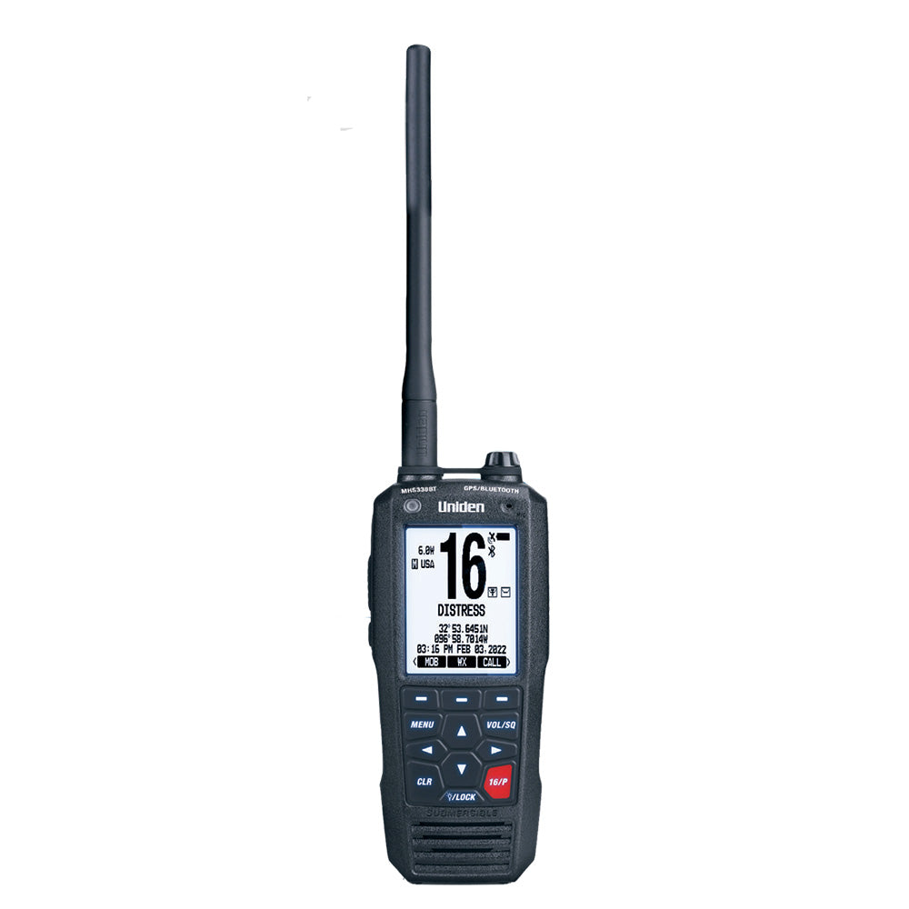 UNIDEN MHS338BT VHF MARINE RADIO W/GPS & BLUETOOTH