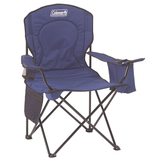 COLEMAN COOLER QUAD CHAIR - BLUE