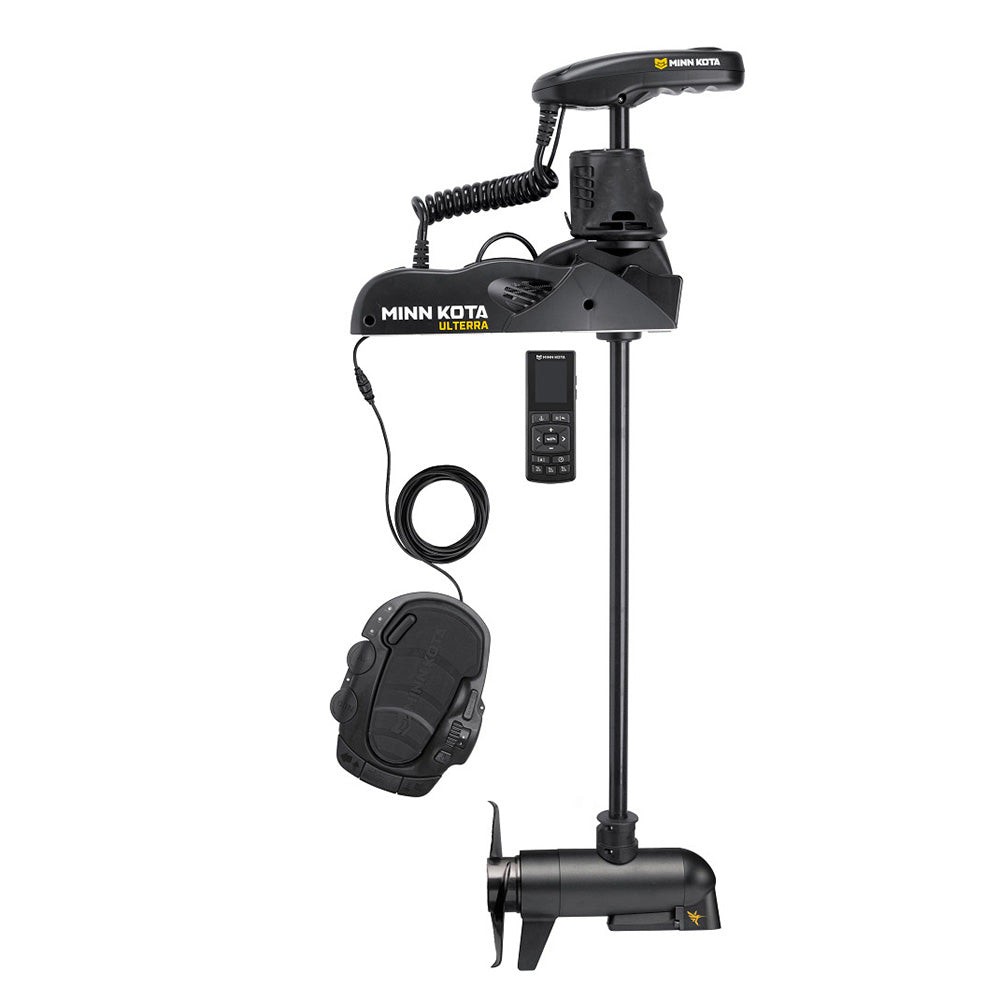 MINN KOTA ULTERRA 80 TROLLING MOTOR W/WIRELESS REMOTE - MEGA DOWN IMAGING - 24V - 80LB - 45"