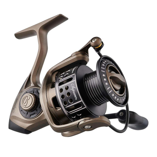 Pflueger Supreme 40 spinning reel 5.2:1 gear ratio with lightweight magnesium body, smooth 10-bearing system, and sealed carbon drag for bass, walleye, and inshore saltwater fishing.